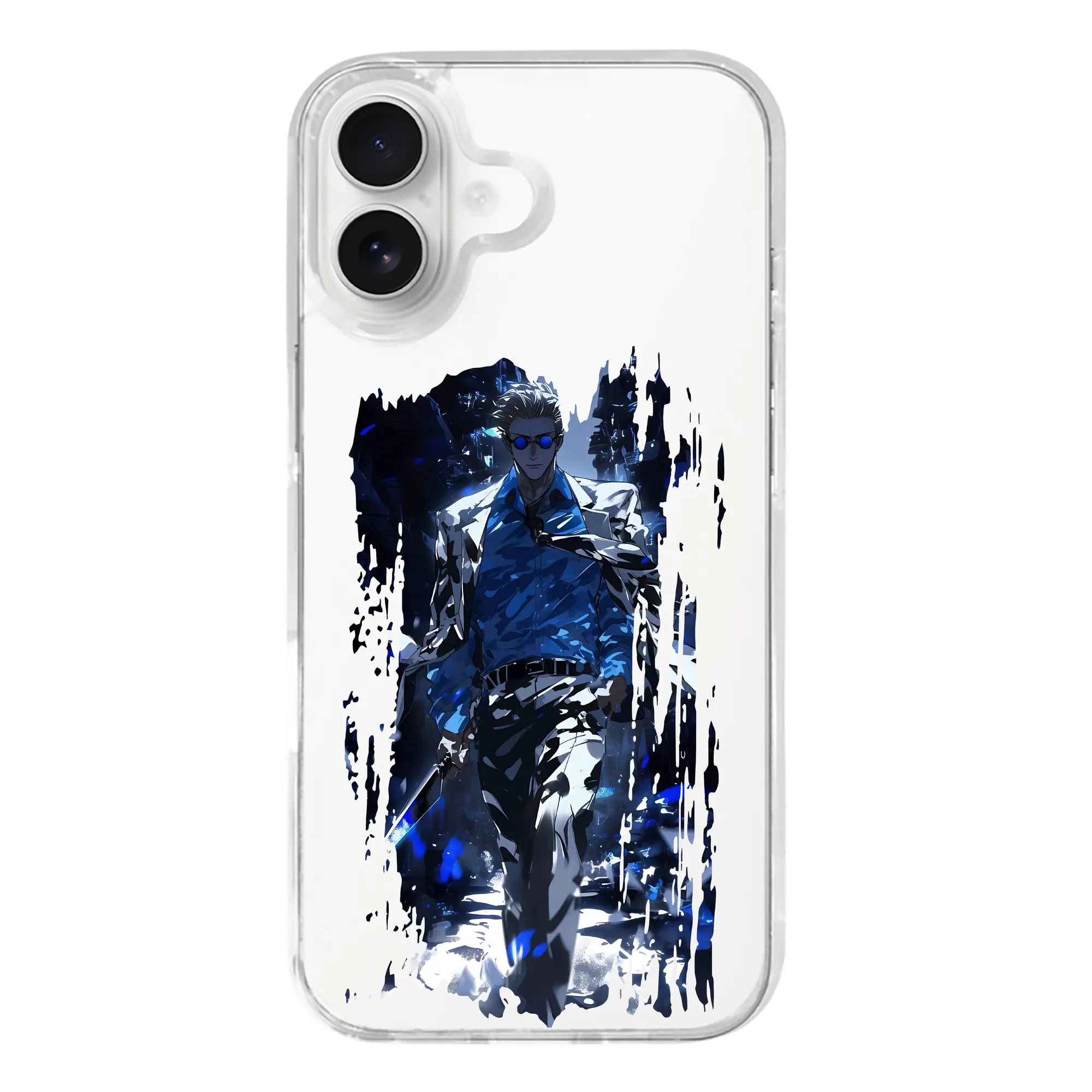 呪術廻戦 グッズ,七海 建人 - iPhone 17シリーズ 透明スマホケース – 薄型・耐衝撃・精密フィット保護カバー